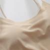 Gepolstertes Schlauchtop-Camisole aus Eisseide - Nahtlos, sexy Sportweste für Damen