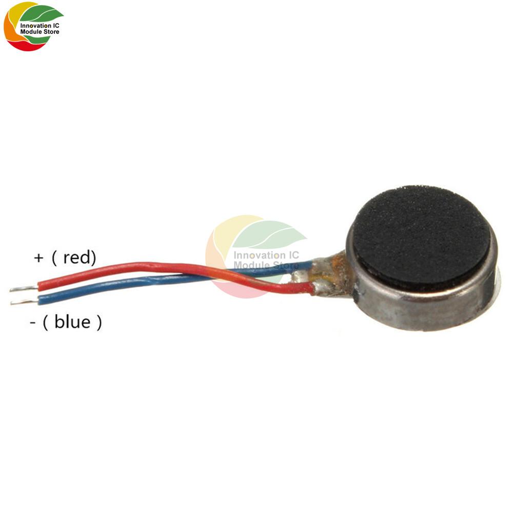 DC Motor Vibrator Vibration Motor Small Cell Phone Button Flat 1027 Mobile Phone Motor Flat 0827 Micro Vibrator Vibration Motor