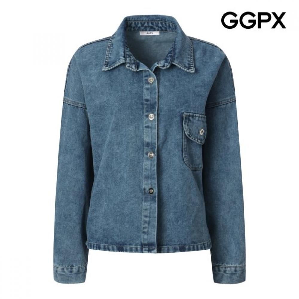 Ggpx New York Spring Denim Jacket Gq1jk007b Blue/F