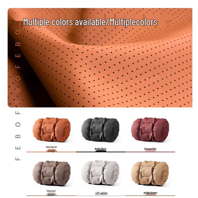 Toyota Car Headrest and Lumbar Support Pillow for Camry, Highlander, Sienna, and Corolla.