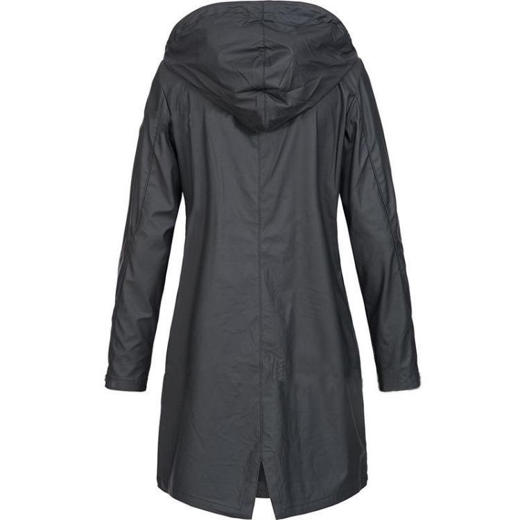 Women's Mid-Length Windbreaker Jacket for Autumn Winter Outdoor Mountaineering New Hot Trendy