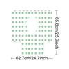 5/10/20PCS Green Dot Printing Toilet Seat Cover Portable Disposable Bacteria-proof Toilet Covers Travel Camping Hotel Supply ZYF