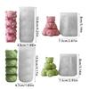 Animal Candle Making Silicone Molds Reusable Animal Shape Silicone Mold for Unique Candle Making and Desk Ornament