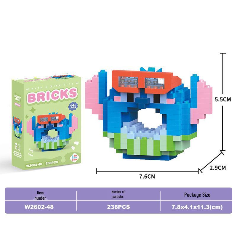 Lele Brothers Micro Building Blocks - Educational Small Animal Sets for Kids, Compatible with Lego, Boys' Toy Gifts