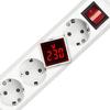 Digital AC Voltmeter Indicator, Digital Voltmeter, No Wiring Required, Euro Plug, Voltage Measurement Range 50 ~ 500V