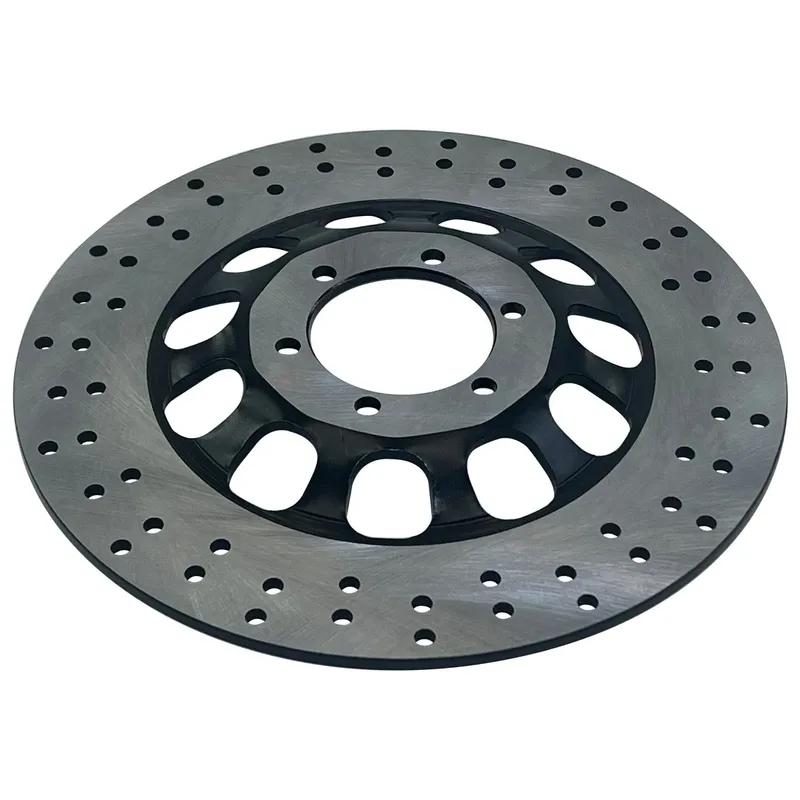 Motorcycle Front Right Brake Disc Rotor For Yamaha XJ650 RZ350 RD350 RZ250 80-83 XV250 Virago 88-94 XS250 77-84 RD250 80-86