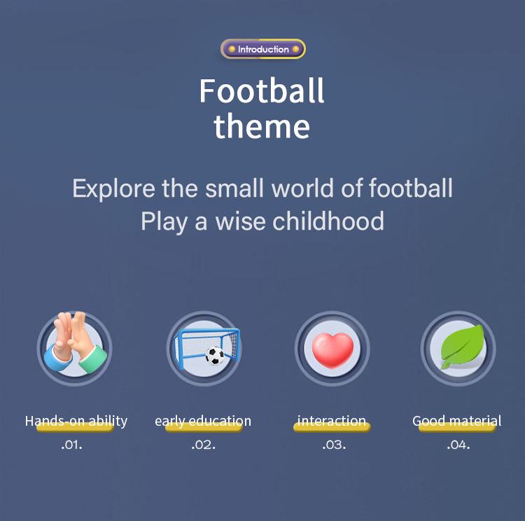 TEMU Interaktives Tischfußball-Desktopspiel für zwei Spieler für Kinder
