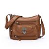 Women's PU Bag Fashion Shoulder Multi-compartment Crossbody Bag