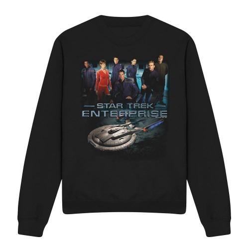 STAR TREK Unisex Adult Enterprise Crew Sweatshirt