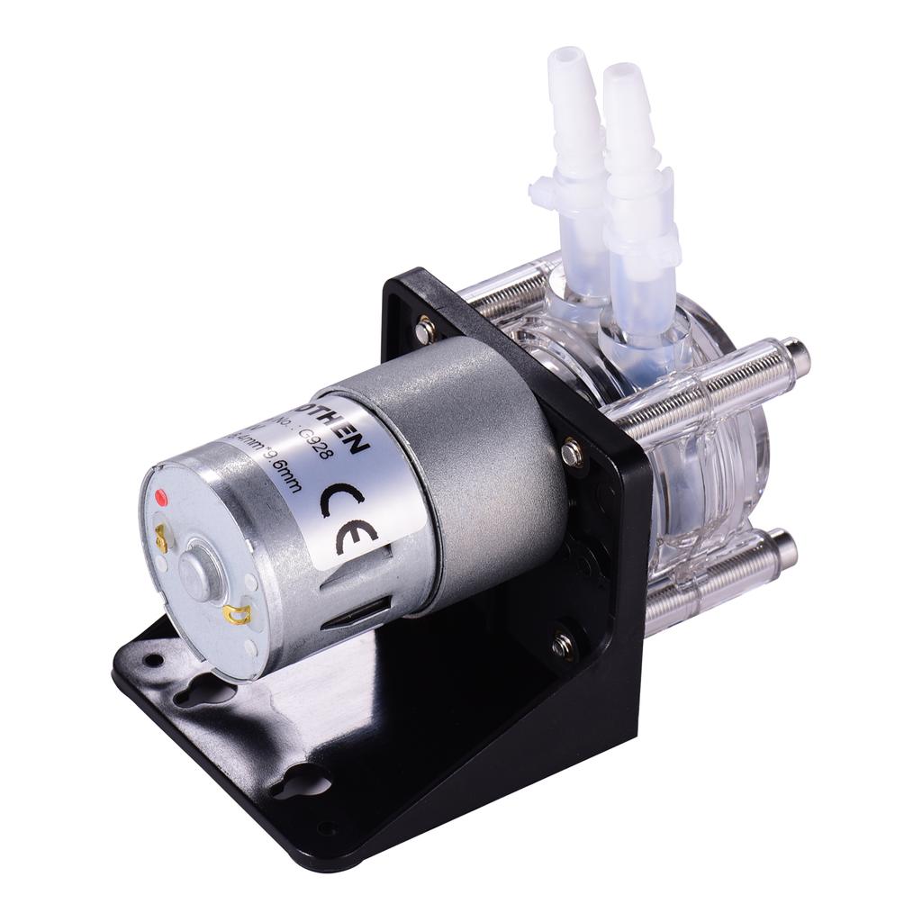 GROTHEN   12V Peristaltic Pump with Silicone Tubing High  Water Liquid Pump Dosing Vacuum Pump Self-Priming Anti-Corrosion    for   Aquari