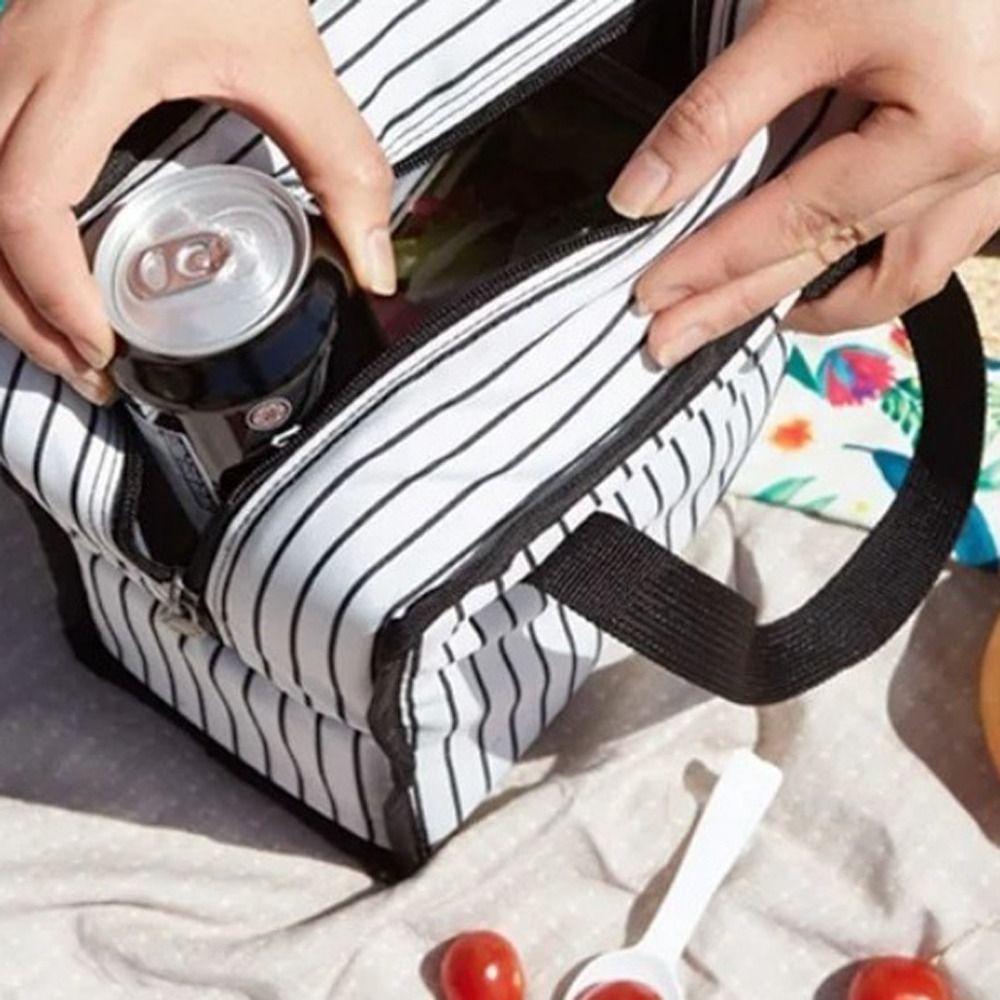 Keep Fresh Insulated Lunch Bag Thermal Insulated Picnic Bags Handbag   Camping Picnic