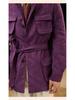 Ruishen Italian Retro Suede Plush Jacket - Autumn/Winter Casual Business Outerwear