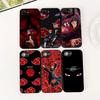 Hülle für Samsung Galaxy S24 S25 S23 FE Ultra Plus S7 Edge S25+ S23+ A56 5G Handyhülle Pain Akatsuki Narutos Itachi Uchiha