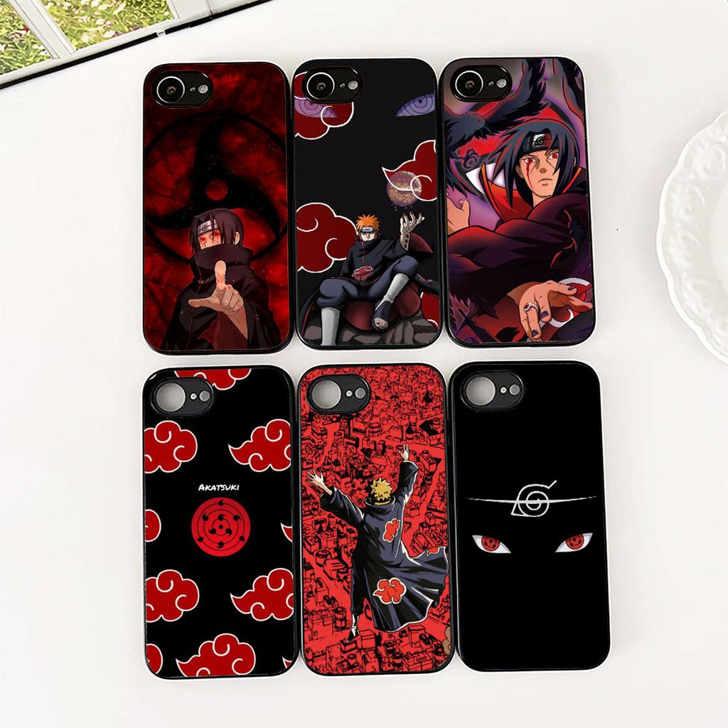 Hülle für Samsung Galaxy S24 S25 S23 FE Ultra Plus S7 Edge S25+ S23+ A56 5G Handyhülle Pain Akatsuki Narutos Itachi Uchiha