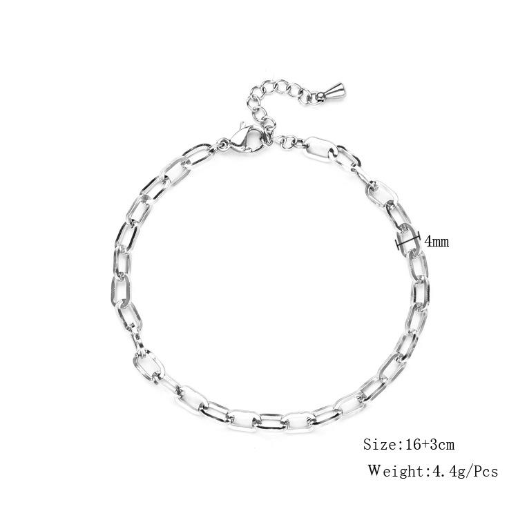 Waterbestendige Slijtvaste Roestvrijstalen Armband met Meerdere Ontwerpen