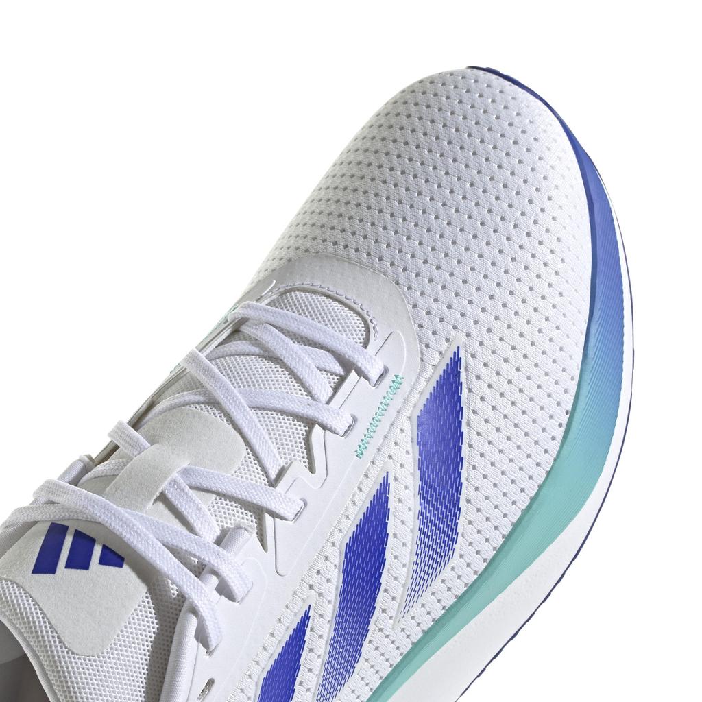 Adidas Duramo SL LZQ32 Running Footwear Aqua Size cm Shoes, White/Lucid Blue/Flash (IF9481), 27.0