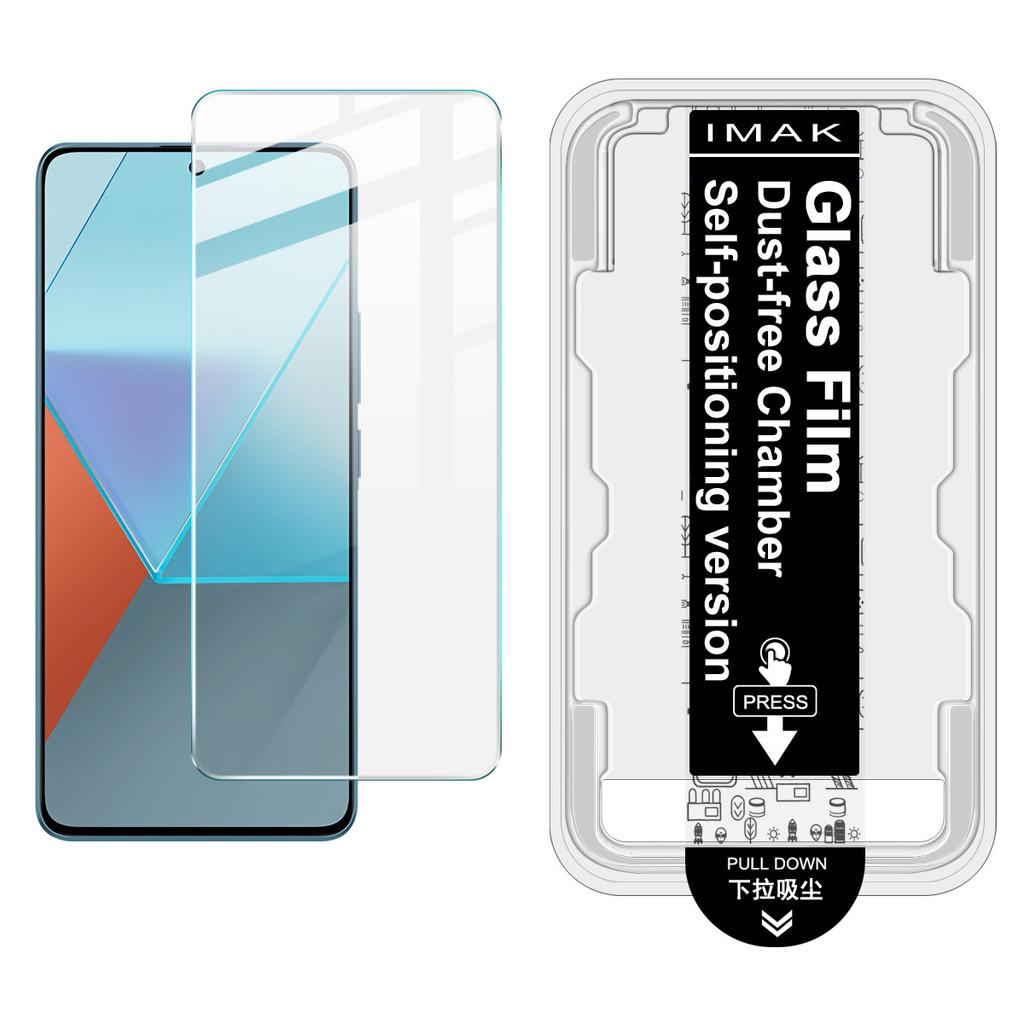For Xiaomi Redmi Note 14 14S 13 Turbo 3 4 Pro 5G IMAK H Tempered Glass Film Chamber Locator