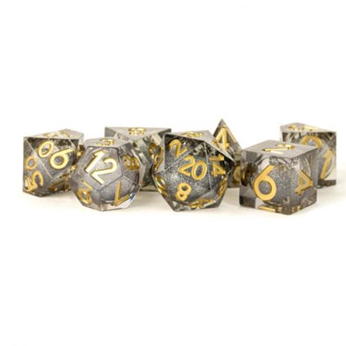 

MDG Liquid Core Polyhedral Dice Set 16mm (Vanishing Oil)