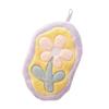 Elegant Flower Hand Towel Skin Friendly Plush Fabric Fast Absorbing Hanging Towel Cloth For Sensitive Skin Home Styling HX6C