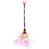 Glowing Halloween Led Broom Decorative Ornament Decorative Crafts Supplies for Festival Holiday Costume Cosplay Props