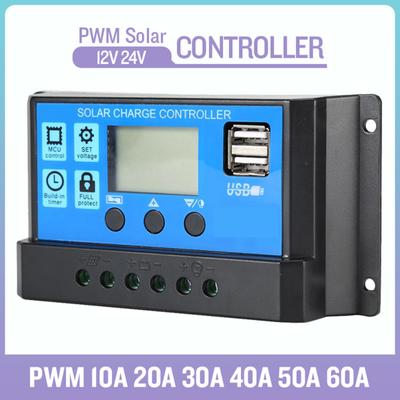 Solar Charge Controller 10a/20a/30a Charge And Discharge Photovoltaic Intelligent System Regulator