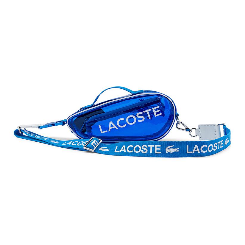 

Lacoste Fashion Logo Trendy Retro Lightweight PVC Shoulder Crossbody Bag Unisex bags Blue NU3908SR-J36 Blue