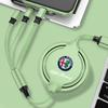 Fast Charing Data Cable 100W Multifunctional 3 In 1 Data Cord For Alfa Romeo Giulietta Giulia Stelvio 156 Gt 159 147 166 Gtv