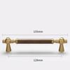 Walnut Pull Wardrobe Cupboard Handle Kitchen Door Cabinets Knobs Wood Cabinet Pull Nature Style Wooden Cabinet Handle