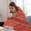 Traditional Weaved Igorot Philippines Tribal Pattern Throw Blanket Luxury Throw Sofa Bed Hairys Comforter Blankets