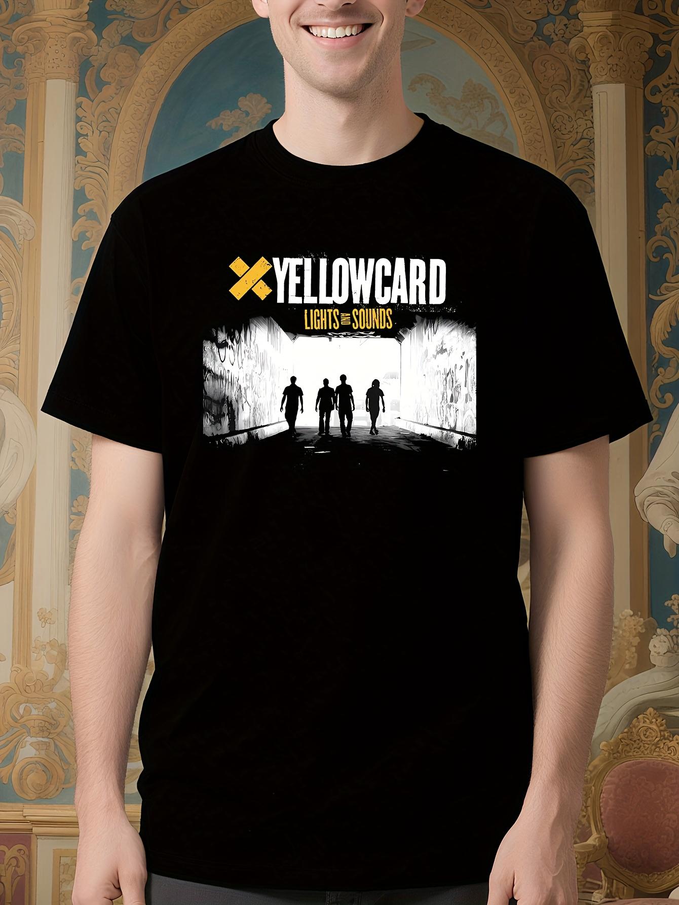 Yellowcard Lights and Sounds Fan Tshirt - Black All-Seaso... S