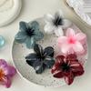 Elegant Gradient Hair Clips Flower Hair Claws Big Size Head Wear Hairpin for Women Girls Crab Barrette Hair Accessories
