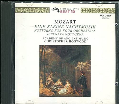 

CD МОЦАРТ - Моцарт Eine Kleine Nachtmusik и др. POCL2506 Япония Классика Б/У