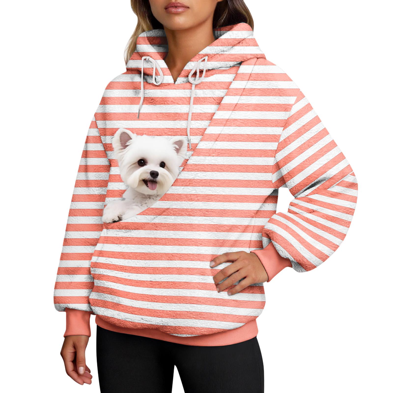 

Женский пуловер с полосатым принтом, топ с длинным рукавом, спортивный фланелевый топ XL