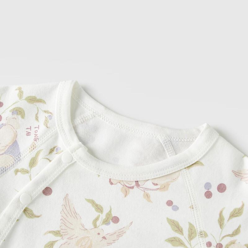 TONGTAI Pure Cotton Baby Long-Sleeve Jumpsuit 80