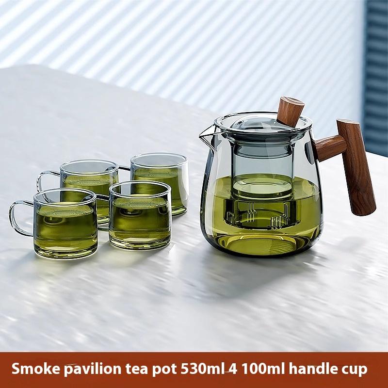 GIANXI Čajová konvice Domácí Skleněná Vysokoteplotní Vaření Čaje 2024 Nová Jednokoťová Elektrický Hliněný Sporák Čajový Set Čaj Čaj Čajová konvice