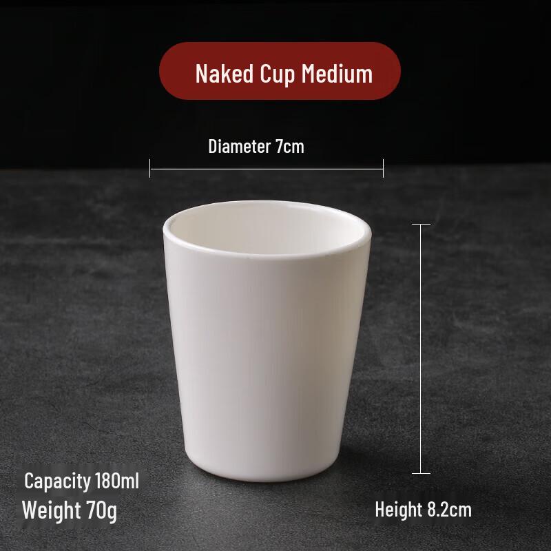 Homeglen A5 Белая меламиновая коммерческая чашка для чая