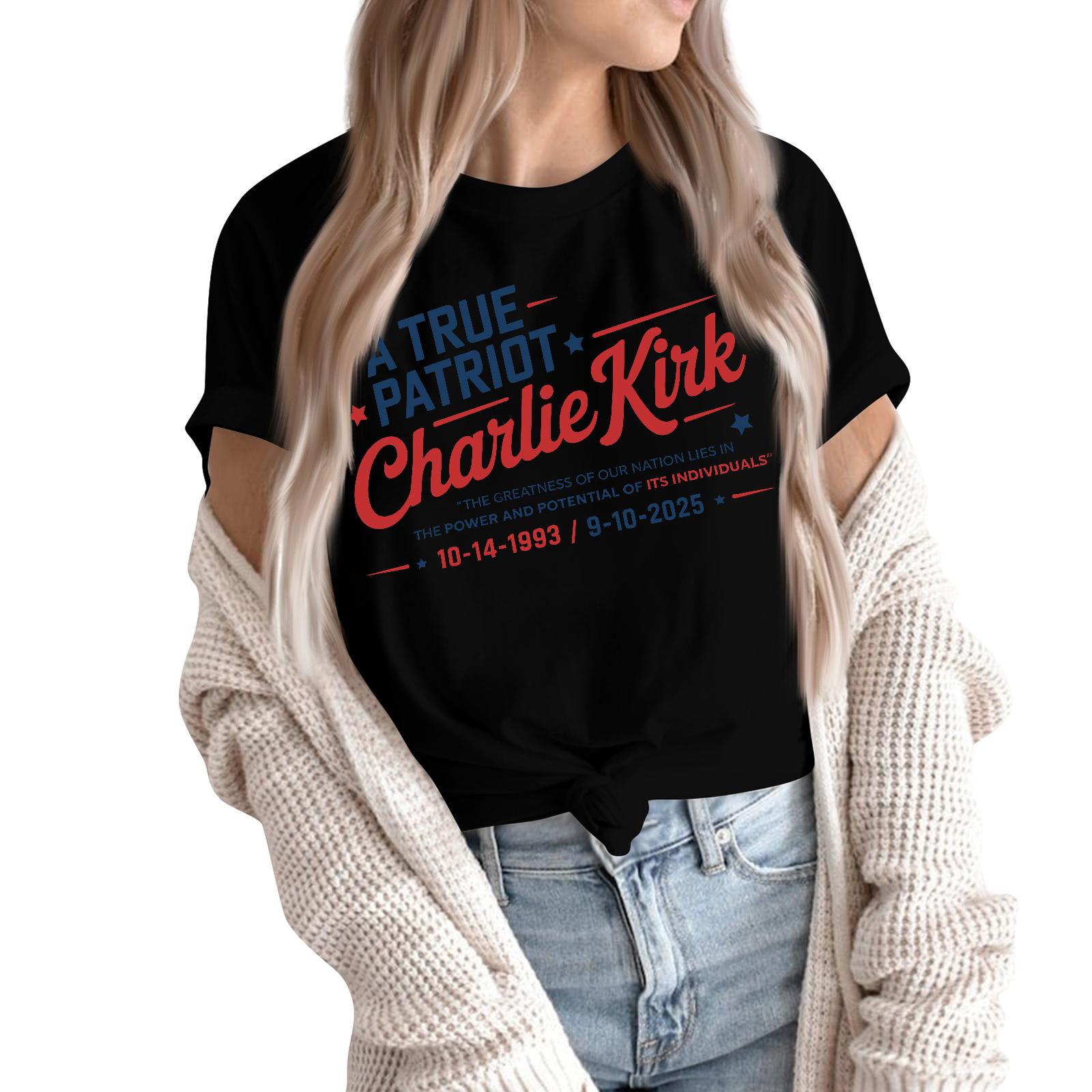 

Женские модные повседневные пуловеры с короткими рукавами и круглым вырезом с принтом XL чёрный