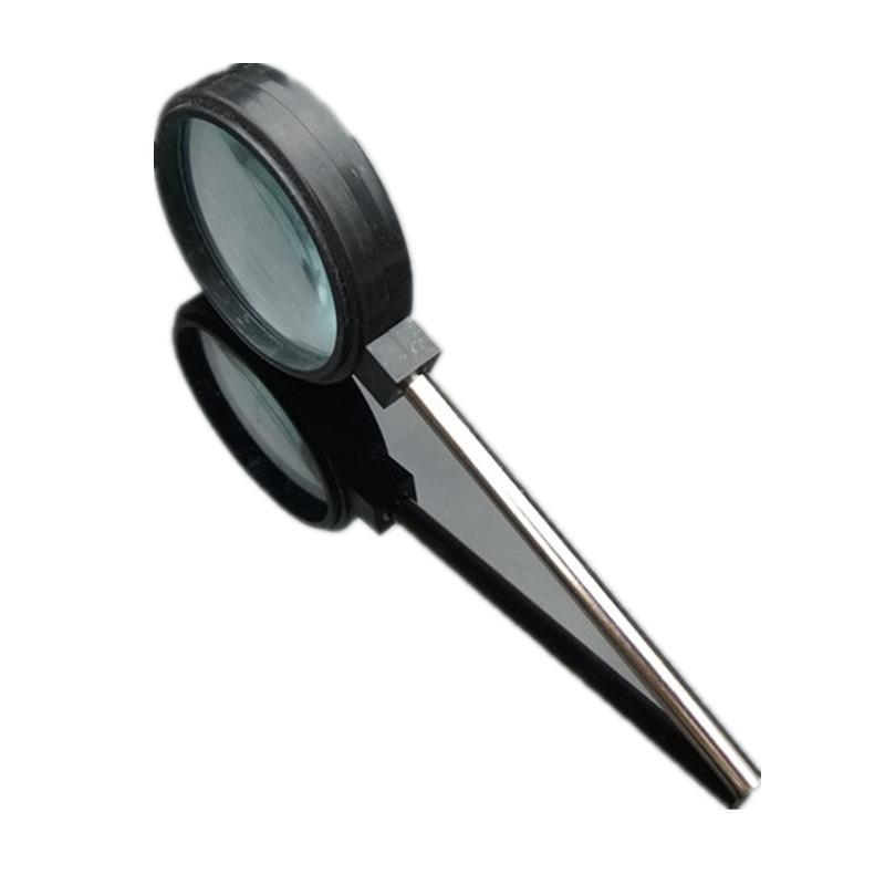 Magnifying Glass Model Tool, 50mm Convex Lens, 300mm Focal Length for Physics Teaching.