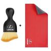 2026 Hot Interior Stickers Suede Leather Car Washing Cleaning Tool Air Conditioner Air Outlet Cleaning Soft Brus For Lexus CT200 ZJ3
