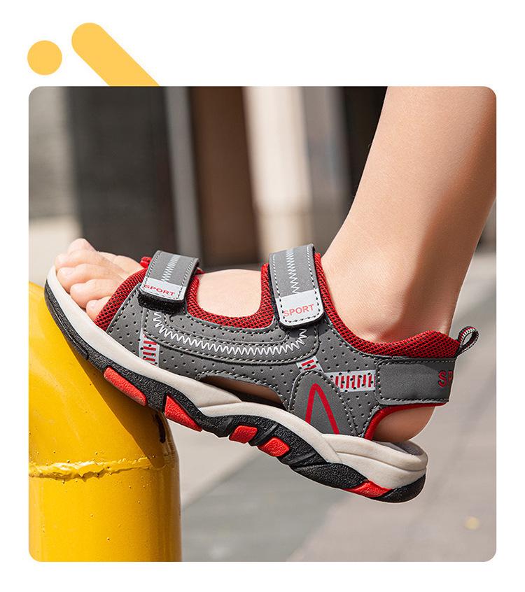 Children's Non-Slip Summer Beach Sandals for Boys and Girls - Fashionable Student Shoes