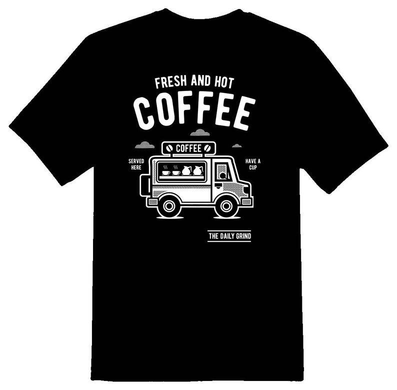 Coffee Van Tee Shirt 140