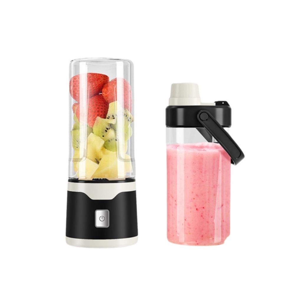 Multifunktionale Wiederaufladbare Elektrische USB Saftpresse Tasse Handheld Doppelbecher Mixbecher 500 ML Smoothie Mixer Tasse Outdoor