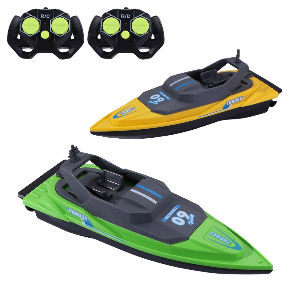 High-Speed Electric Speedboat Dual Motor Water Toy Remote Control Remote Control Boat For Kids