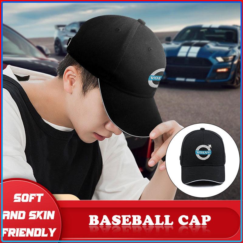 Baseball Cap Summer Outdoor Sun Hats Adjustable Golf Caps For Volvo Xc90 S60 S80 Xc60 Xc70 Xc90 Fh V50 S40 C30