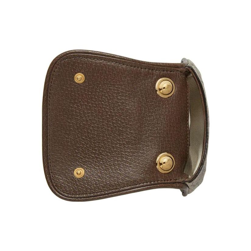 Gucci Blondie GG Supreme Mini Shoulder Bag Beige Brown Leather Gold Hardware Crossbody Bag for Women Daily Commute Shopping 698635-K9GSG-8358