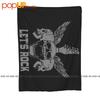 Heavy Metal Rock Hard Grunge Death Gothic Gig Let'S Rock Skulls Head Ultra-Soft Blanket Quilt Winter Sofa Cover Bed Covers