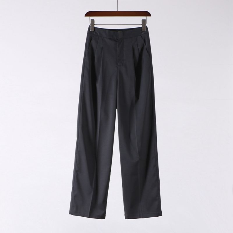 

2h814 Special Offer Fashion Original Temperament High Waist Trousers Classy Gray M/160
