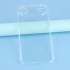 For iPhone 17 Air Case 2.0mm TPU Clear Phone Cover with Tempered Glass Screen Protector