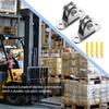 Pulley System For Garage Small Silent Rigging Block Heavy Duty Stainless Cable Pulley Wheel Load Capacity 176 Lbs For Ceiling