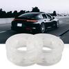 2Pcs Universal White Car Shock Absorbers Power Auto Buffer Spring Bumper